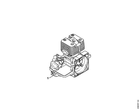 Motoguadañas (FS) FS 120 2-MIX Níºmero de máquinaÂ  de la marca Stihl
